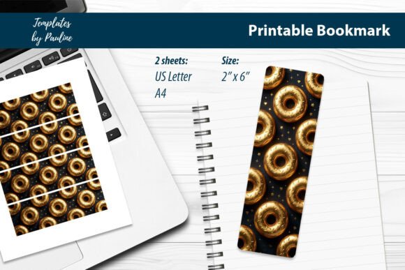 Donut Reading Reward Bookmarks Printable
