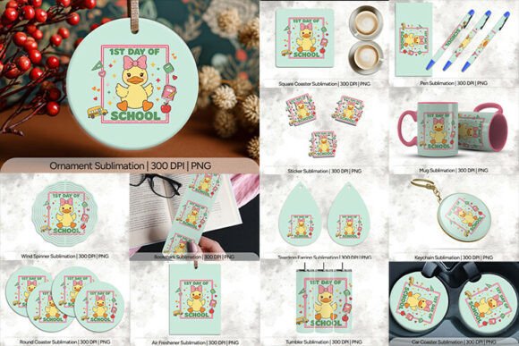 First Day of School Cute Sublimation PNG: A Comprehensive Evaluation