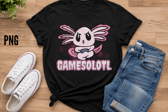 Gamesolotl Gamer Lover PNG: The Ultimate Digital Asset for Family-Centric DIY Projects