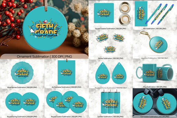 Mastering the Classroom: A Comprehensive Guide to the Fifth Grade Sublimation Bundle
