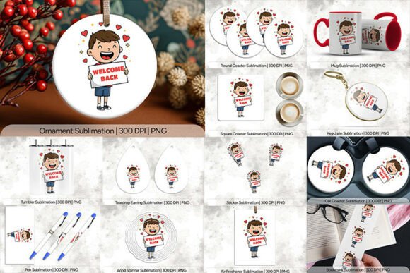 Revitalizing the Back-to-School Market: The Strategic Value of the Welcome Back Boy Sublimation Bundle