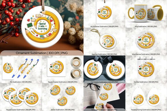 Spiral into Learning School Sublimation: A Creative Toolkit