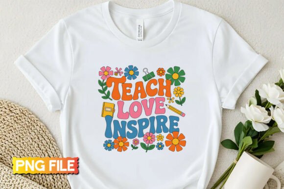 Teach Love Inspire PNG Design: Your Ultimate Classroom Kit