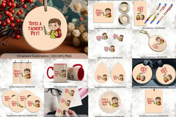 Transforming Classroom Creativity with Teachers Pet Kids Sublimation PNG