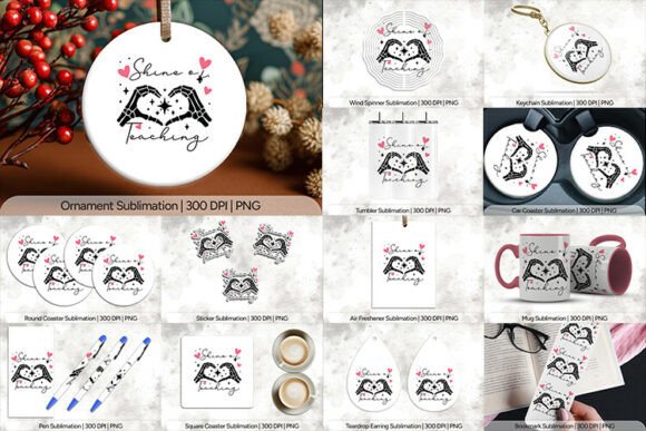 Unlocking Creativity with the Shine of Teaching Skeleton Sublimation Bundle