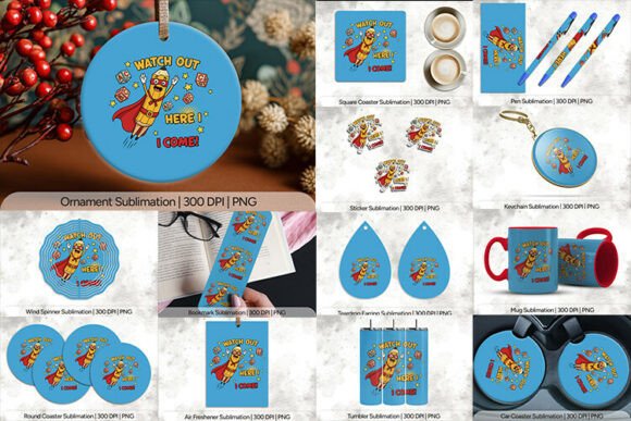 Watch out Here I Come Kids PNG Design: A Versatile Asset for Teachers, Parents, and Crafters