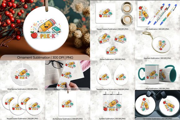 Welcome to Pre-K Sublimation Bundle